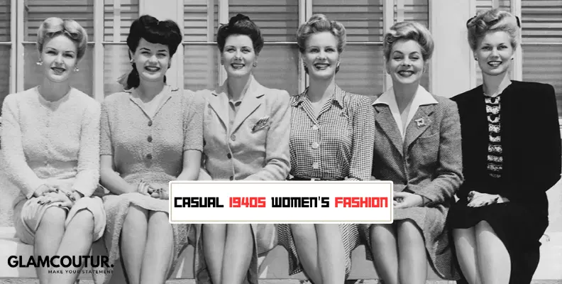 Casual 1940s Women's Fashion